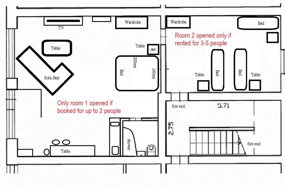 Elite Flats Two Bedroom Utena Exterior foto
